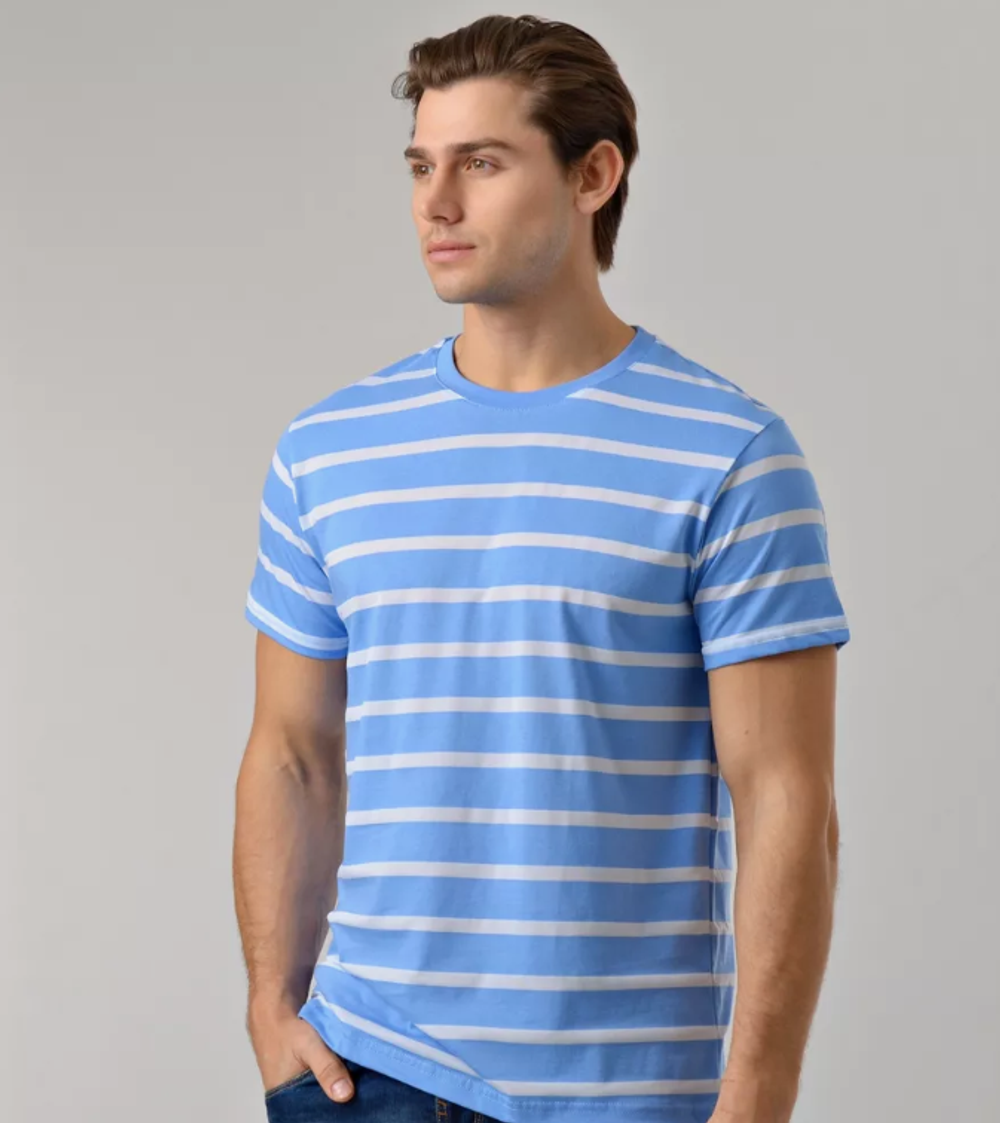 Футболка мужская(полоска) 88160