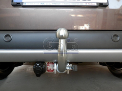Фаркоп оцинкованный Galia C052C для Peugeot Partner 2008-, Citroen Berlingo 2008-(паспорт и сертификат в комплекте)(без электрики)