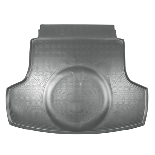 Коврик в багажник Norplast/Unidec для Hyundai Sonata VIII в кузове DN8 SD (2019-) Серый, полиуретан, арт.NPA00-T31-630-G