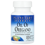 Planetary Herbals, Масло орегано, 45 мг, 30 вегетарианских капсул