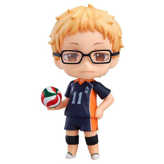 Фигурка Аниме Nendoroid Волейбол!! Haikyuu!! Tsukishima Kei Кей Цукишима 10см / Фигурка Нендороид по мотивам аниме "Волейбол!!", Кей Цукишима