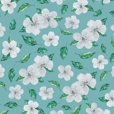 Яблоневые цветы