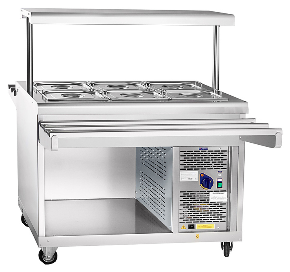 Прилавок-витрина Abat ПВВ(Н)-70ПМ-НШ