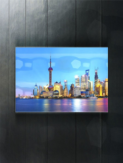 Фото на стекле "Панорама Шанхая"