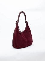 сумка большая через плечо шоппер натуральная замша