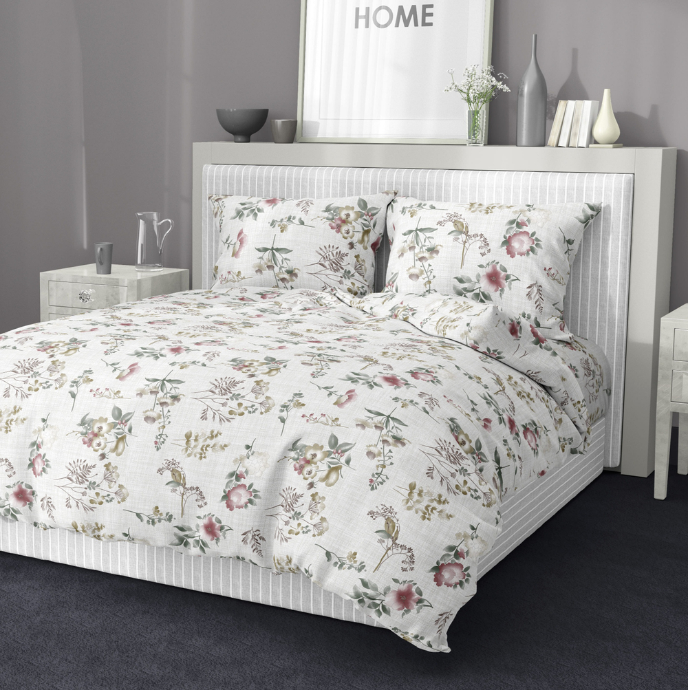 Простыня на резинке 200*160*25 JANIE, 100% хлопок