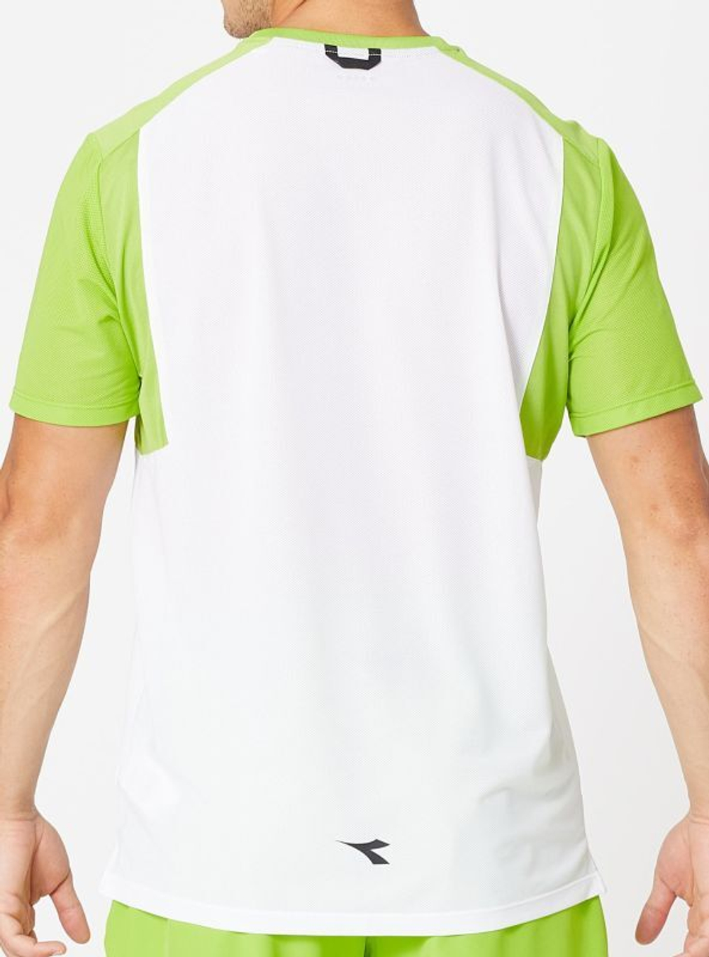 Мужская теннисная футболка Diadora SS T-Shirt Clay - белый