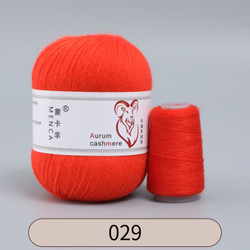 Пряжа Aurum Cashmere (кашемир) 50гр/310м(+-10м), 1 моток, цвет 02
