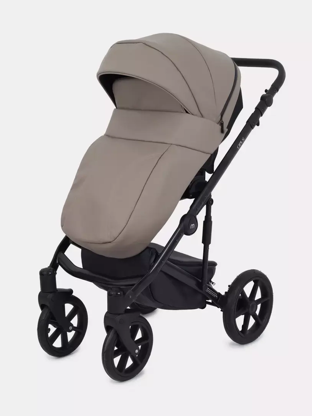 Коляска универсальная 3 в 1 Mowbaby Opus/экокожа