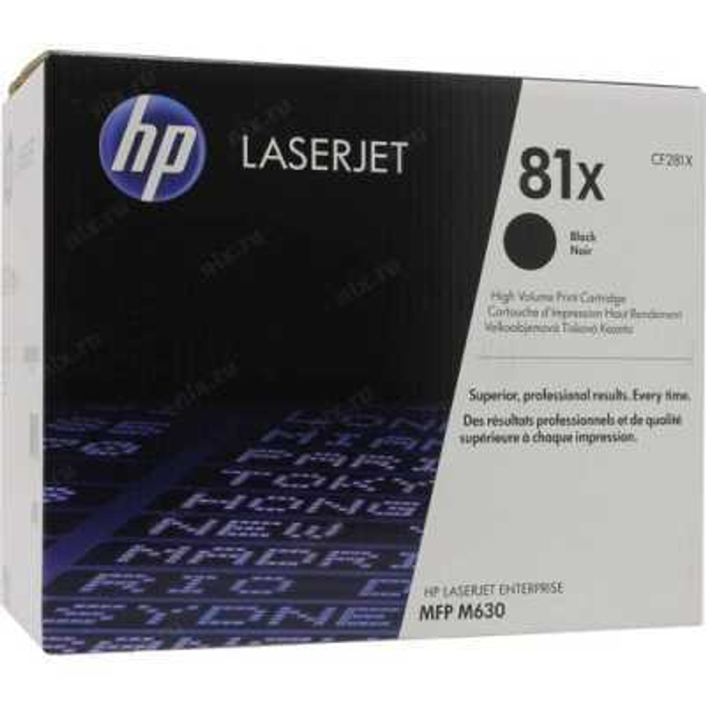 Картридж HP 81X CF281X