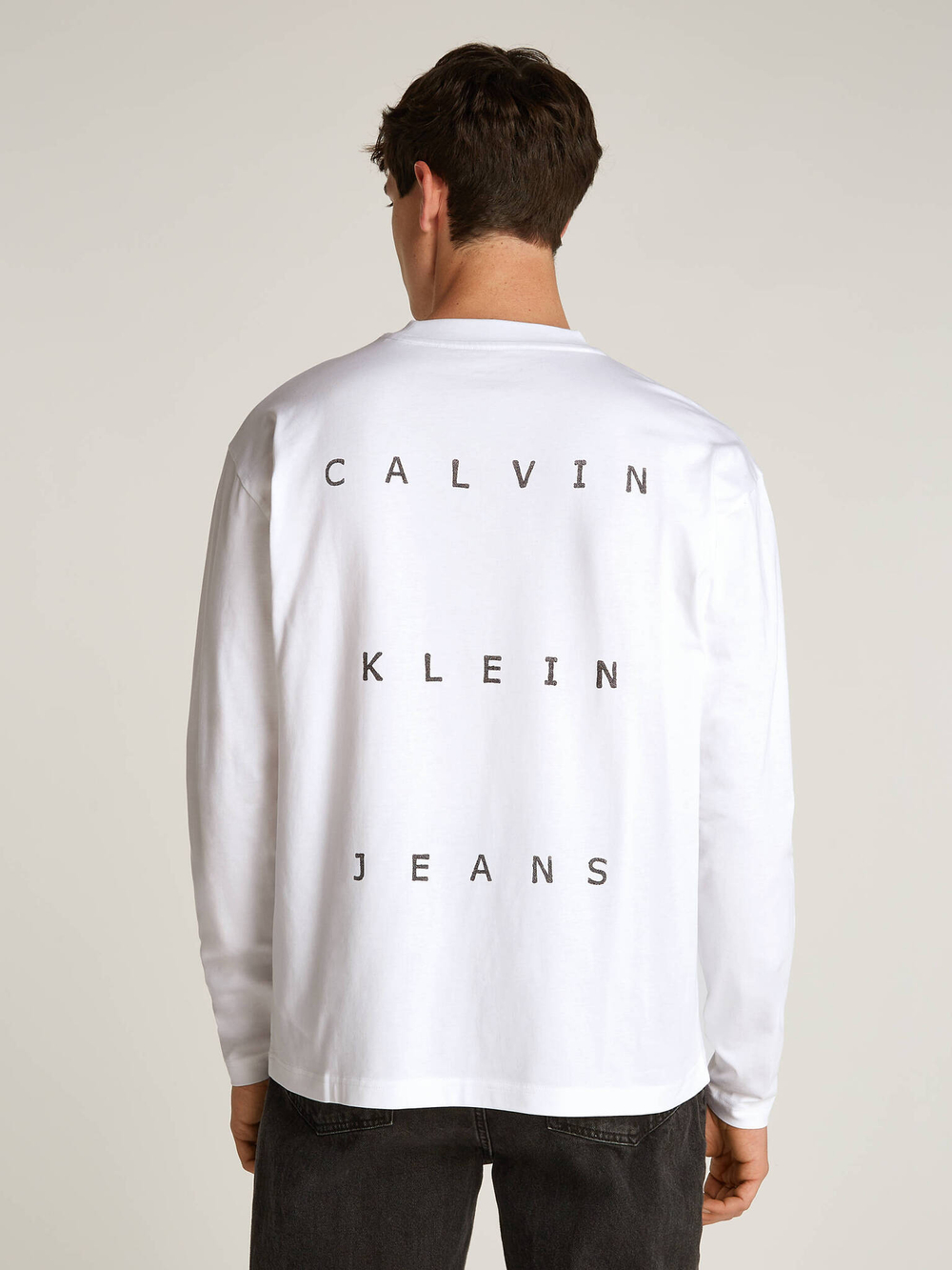 Лонгслив CALVIN KLEIN JEANS - белый(J30J327317)