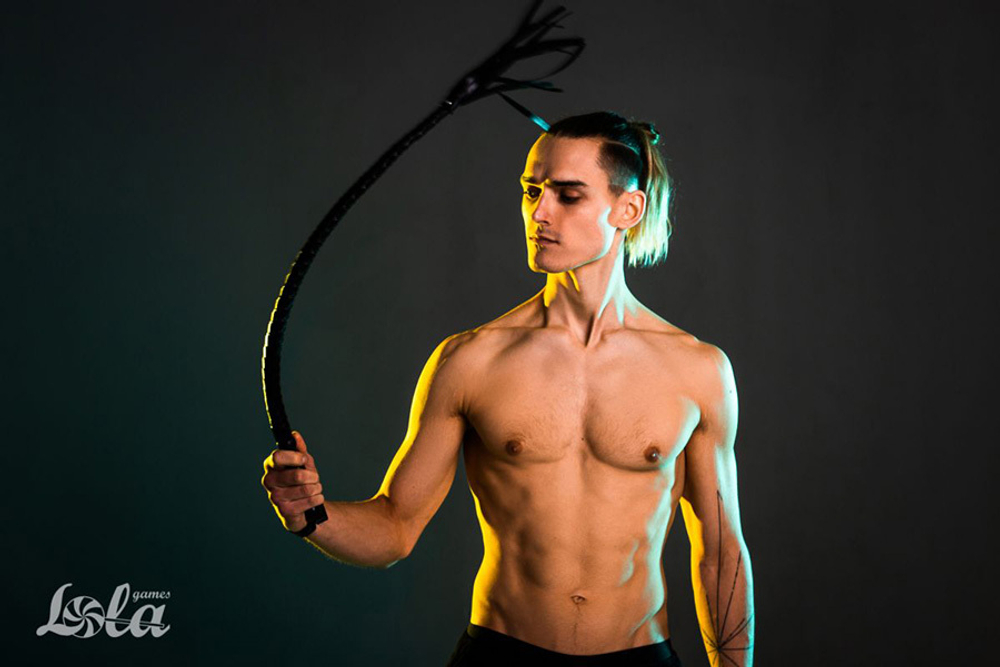 Черный кнут 91см Lola Games Party Hard Bossy 1123-01lola