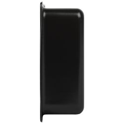 Коробка протяжная ЭРА Y-996-200-200-80-54 металлическая У-996 с уплотнителем 200х200х80мм черная IP54