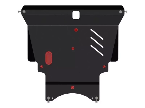 Защита картера и КПП Sheriff для Toyota Corolla IX (E120) 2001-2006 арт.24.1122