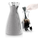 Кофейник cafe solo в неопреновом текстурном чехле, 1 л, светло-серый