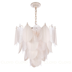 Люстра Cloyd TRAPESUND C19 / Ø62 см - бел.керамика - золото (арт.10662)