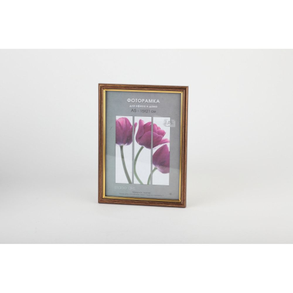 Фоторамка Interior Office 5 серия 580/15х21 латунь пластиковая | Interior Office