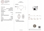 Лабораторно-выращенный бриллиант маркиз (пара) 2.16 ct