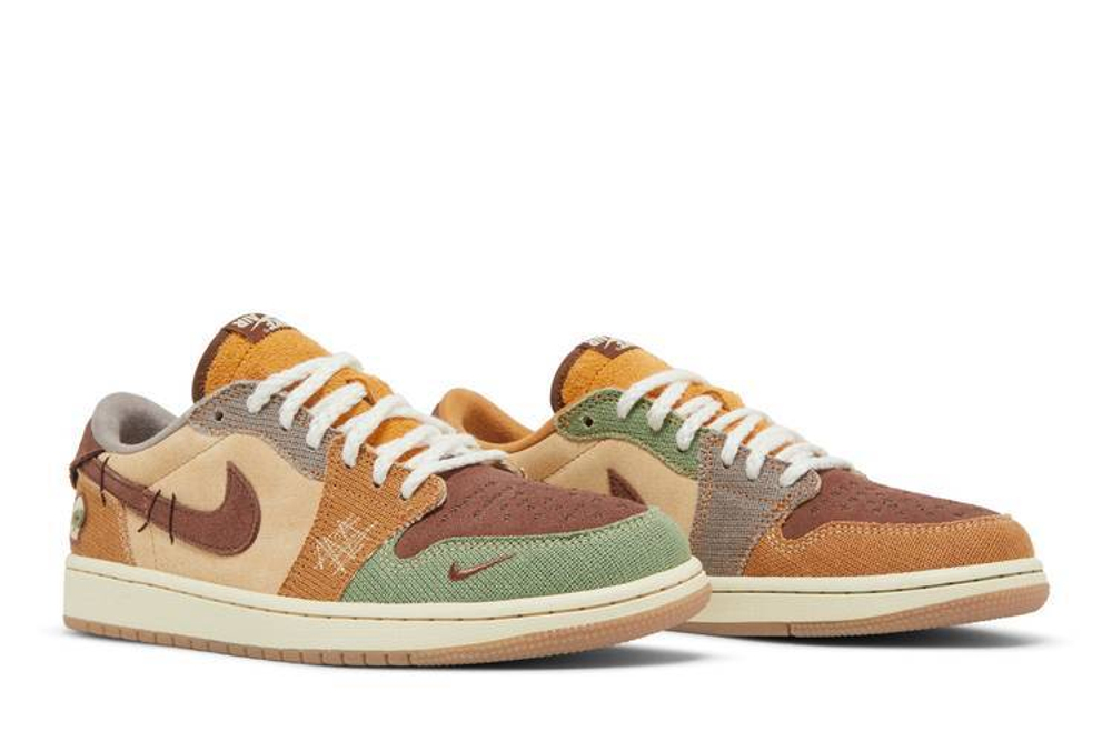 Кроссовки Zion Williamson X Jordan Air Jordan 1 Retro Low Og "Voodoo"