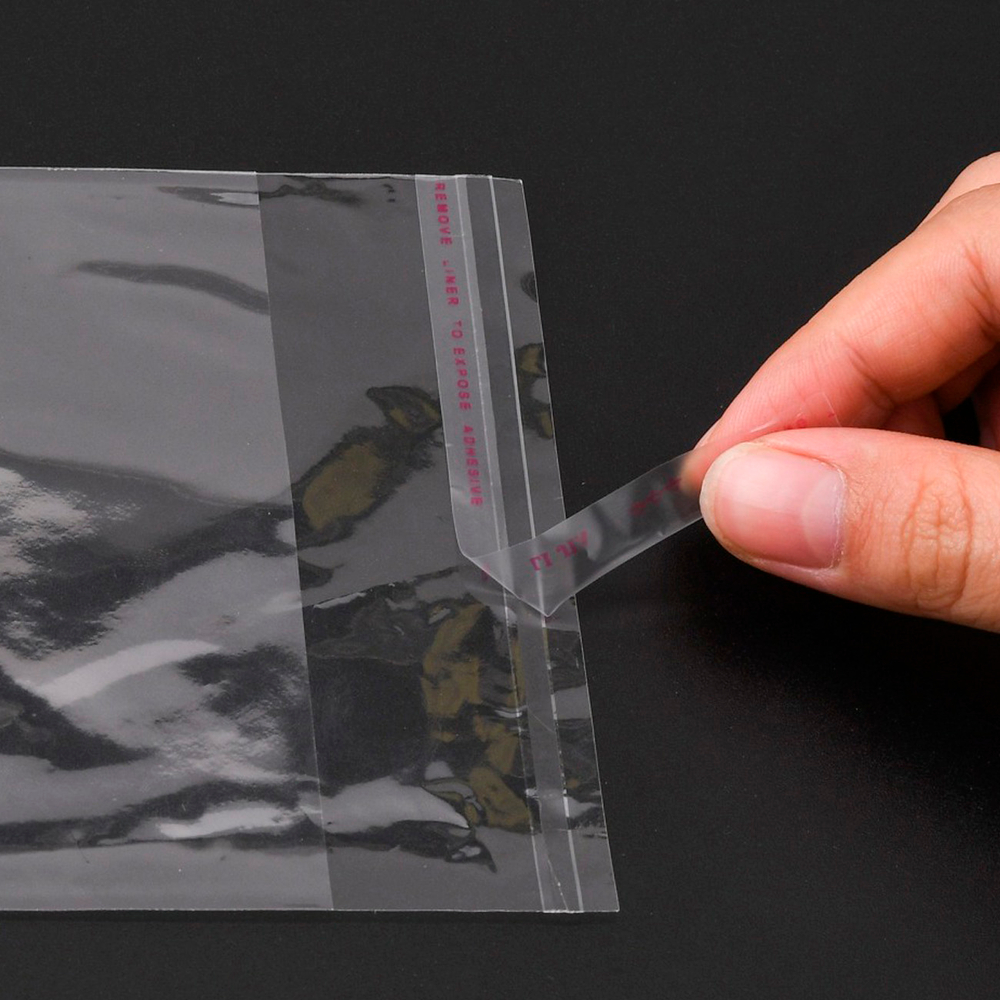 Пакеты 22х30+4 см БОПП с клеевым клапаном упаковочные