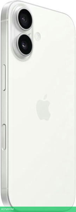 Смартфон Apple iPhone 16 128Gb A3287 белый (MYE93HN/A)
