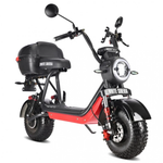 Электроскутер CityCoco WHITE SIBERIA MINI R 2.0 1200W (2022) BLACK