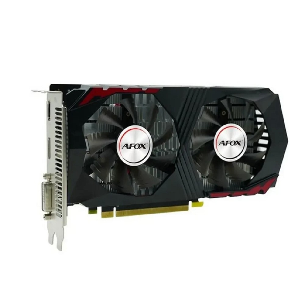 Видеокарта Видеокарта AFOX GTX1050TI 4Gb 128bit GDDR5 DVI / DP / HDMI (AF1050TI-4096D5H5-V6) RTL
