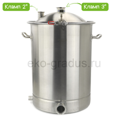 Перегонный куб с заивной горловиной