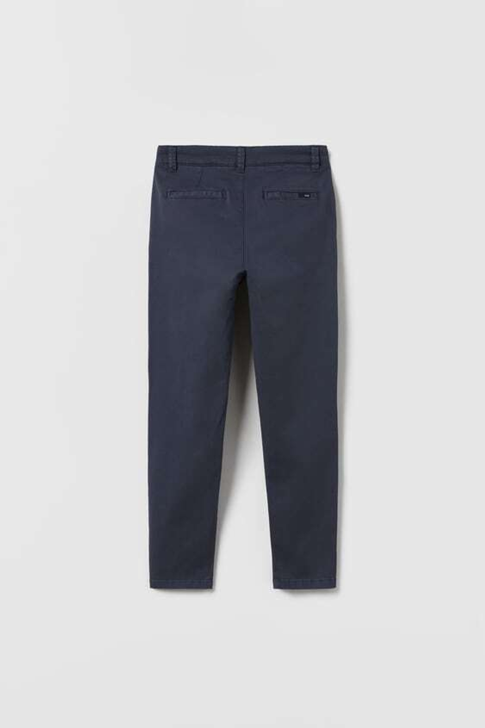 ZARA БАЗОВЫЕ БРЮКИ ЧИНОС, СИНИЙ