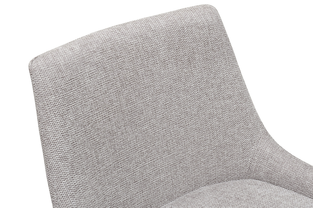 Стул высокий барный 101x45см Garda Decor белая рогожка/бронза