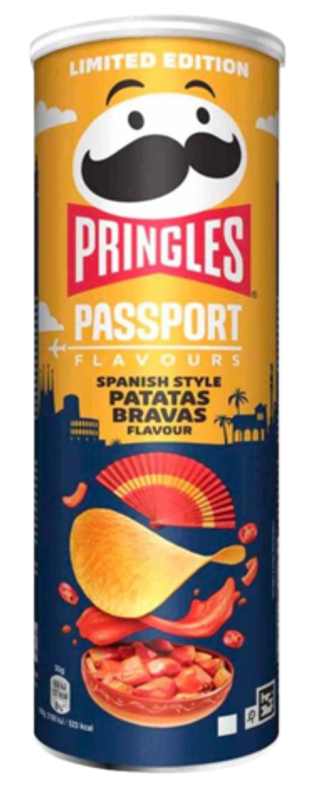 Чипсы Pringles со вкусом испанского блюда Пататас бравас
