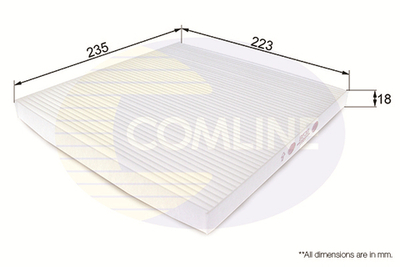 COMLINE - EKF213-CML - Filter, cabin air