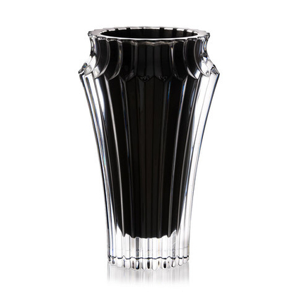 Ваза Rogaska Crown Jewel черная, 25 см