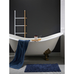 Коврик для ванной bubbles темно-синего цвета из коллекции essential, 50х80 см