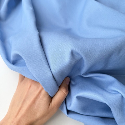 Джинса хлопковая (плотность 195 гр/м2) Голубая