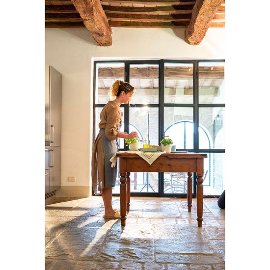 Кашпо для комнатных растений tierra, серо-бежевое