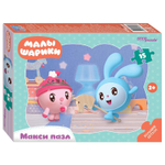 Макси-пазл 15эл. контурный "Малышарики" (Степ пазл)