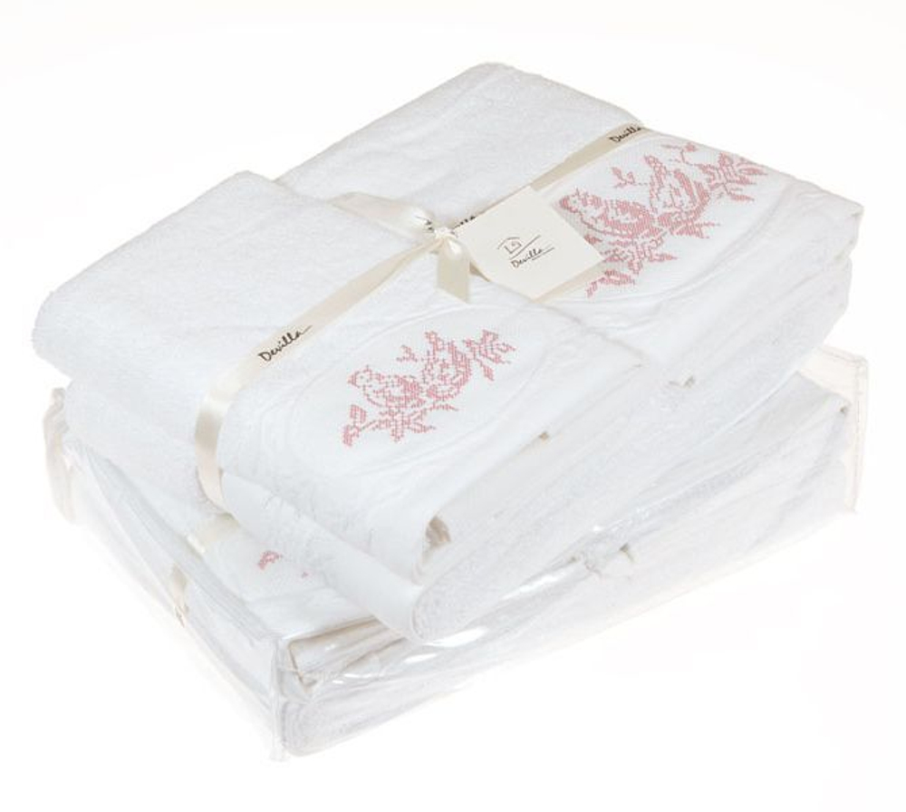 Полотенце 30x50 Devilla Птички экрю