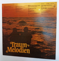 Винтажная виниловая пластинка Studio Orchester Traum Melodien (GDR 1983)