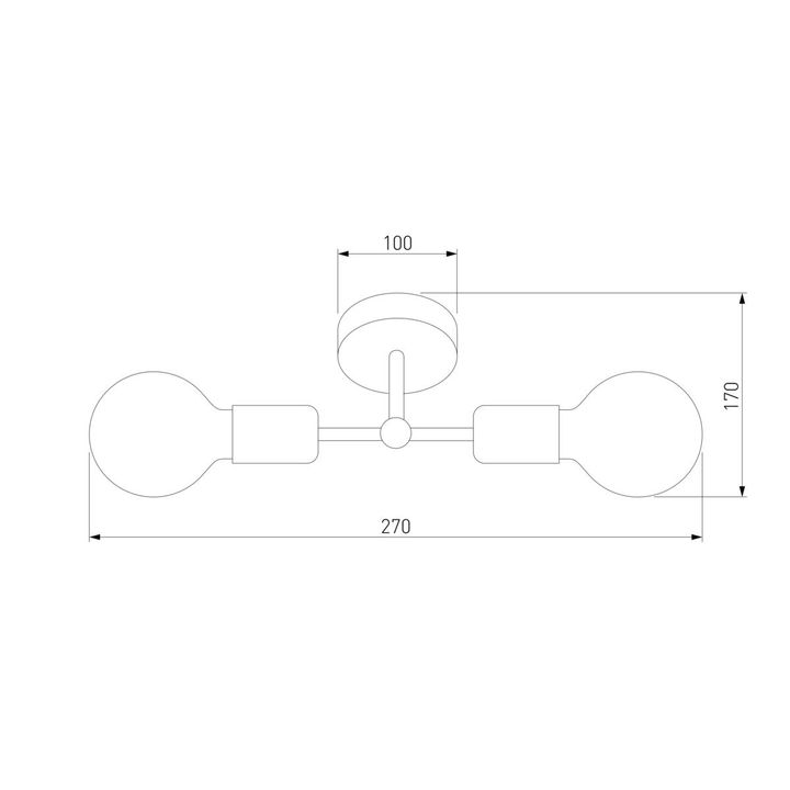 Потолочная люстра TK Lighting 1902 Retro