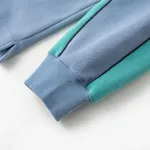 Толстовка Ymkashix College star пыльно-синяя / бирюзовая