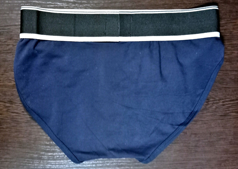 Трусы мужские "Diesel" 1 шт., хлопок, размер M, цвета чёрный, синий, серый