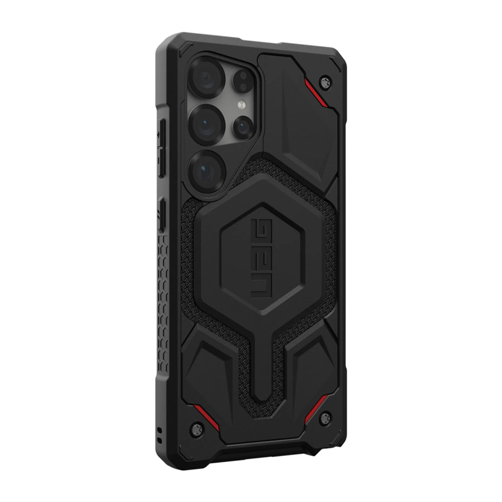 Защитный чехол MagSafe UAG Monarch Pro Kevlar для Samsung Galaxy S25 Ultra Композитный гибридный чехол с очень высоким уровнем защиты при падении