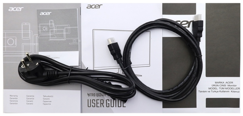 Монитор 23.8" Acer Nitro QG241YEbii UM.QQ1EE.E01 черный