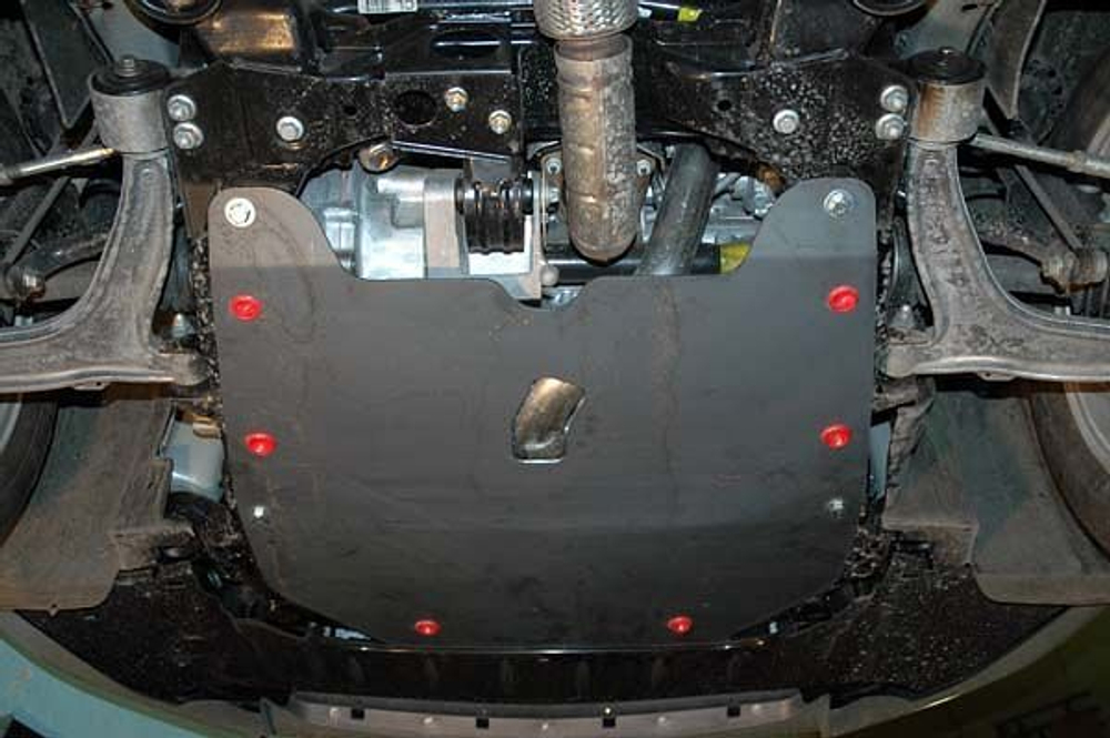 Защита картера и КПП Sheriff для Cadillac BLS 2006-2009 арт.04.1207