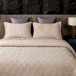 Покрывало 240x260 Sofi De MarkO Нобилис светло-бежевое