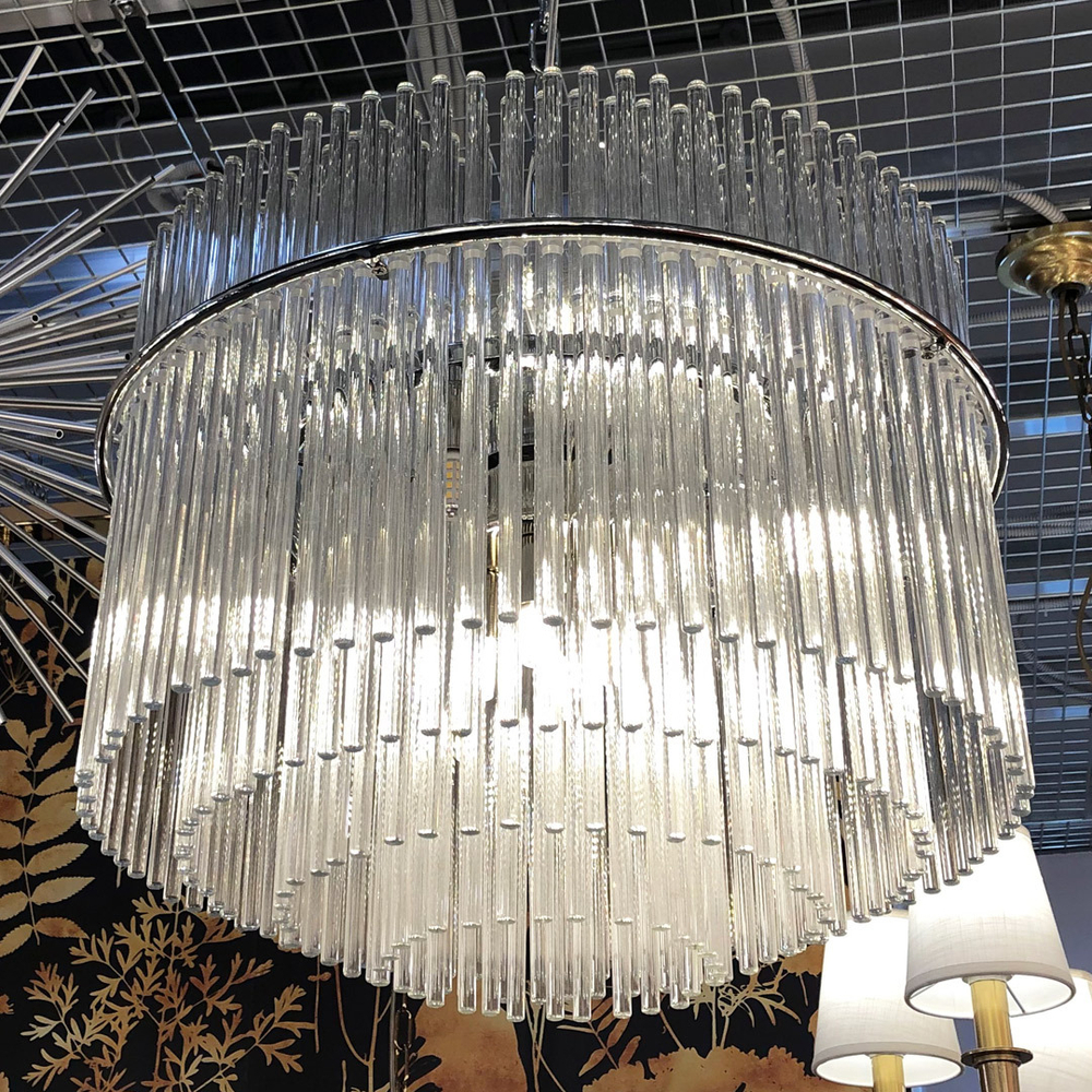 Люстра Cloyd VACOMBE-A C12 / Ø60 см - хром (арт.10563)