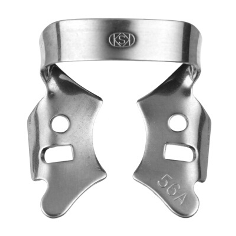 Кламп коффердам №56A для моляров KSK (Dentech, Япония). Купить на kofferdam.pro