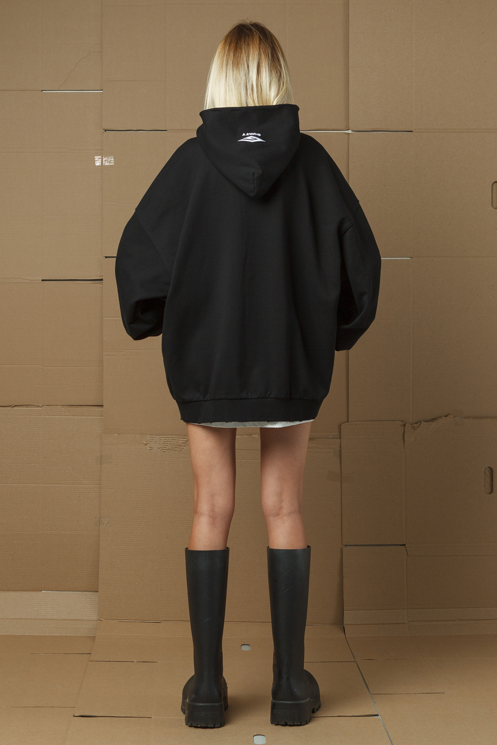 Black GU Hoodie Basic