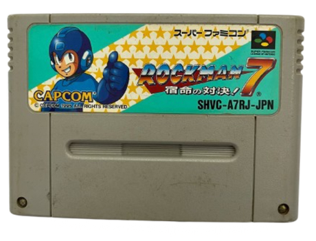Картридж Rockman 7 / Mega Man 7 (Super Famicom)